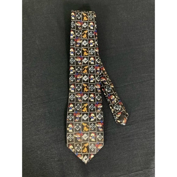 VTG 90s Nickelodeon Rugrats Tie Necktie Tommy & Chuckie Characters - Picture 1 of 9